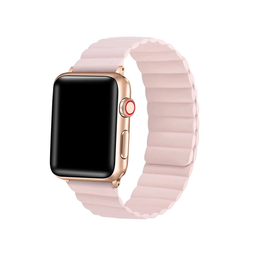 Posh Tech Watch Band Unisex OS Pink Magnetic Link Apple Watch Compatible
